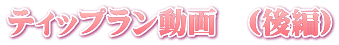 ティップラン動画 (後編)